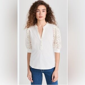 Veronica Beard Coralee Top- Small